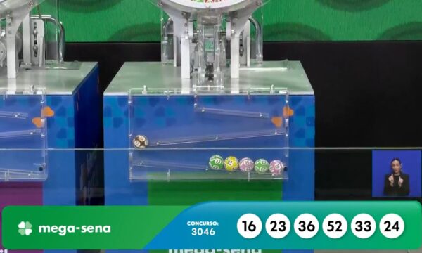 Mega-Sena, concurso 3046: confira os números sorteados